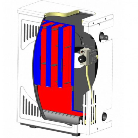 Парапетний газовий котел АОГВ 10ПВ зображення 2